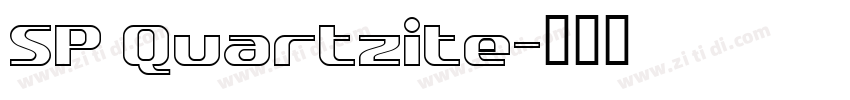 SP Quartzite字体转换